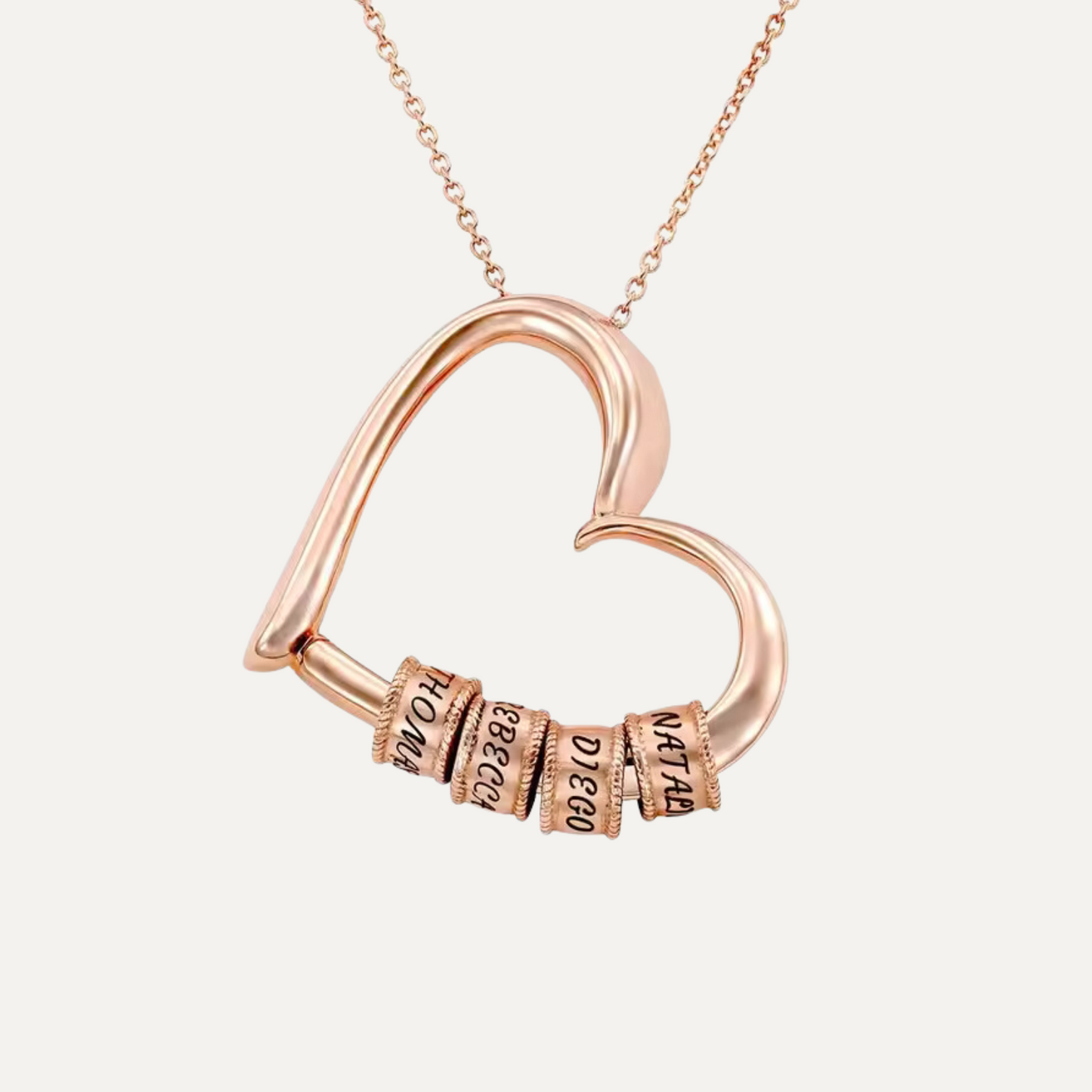 ENGRAVED HEART NECKLACE