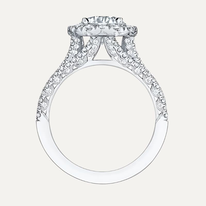 VISTA™ ANNELIESE CUSHION CUT RING