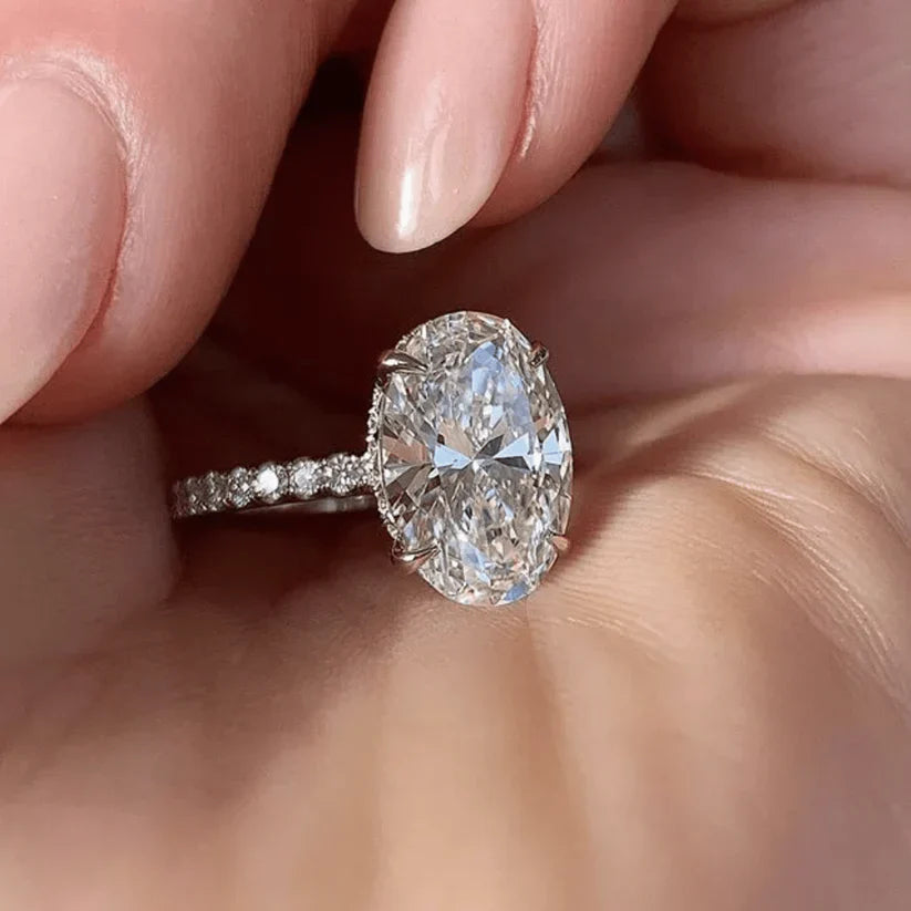 Benigna Pavesi Ring | White Gold 18k