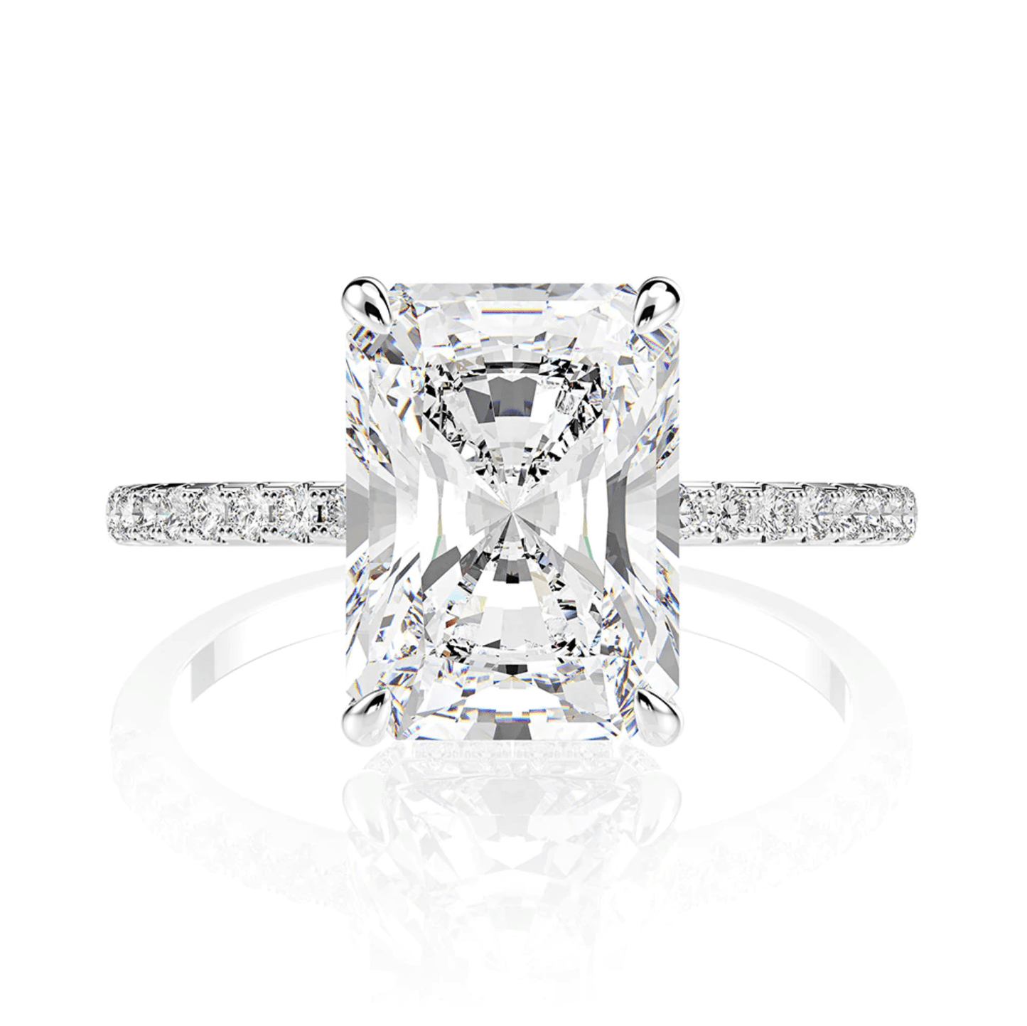 VISTA™ EMERAUDE EMERALD CUT RING