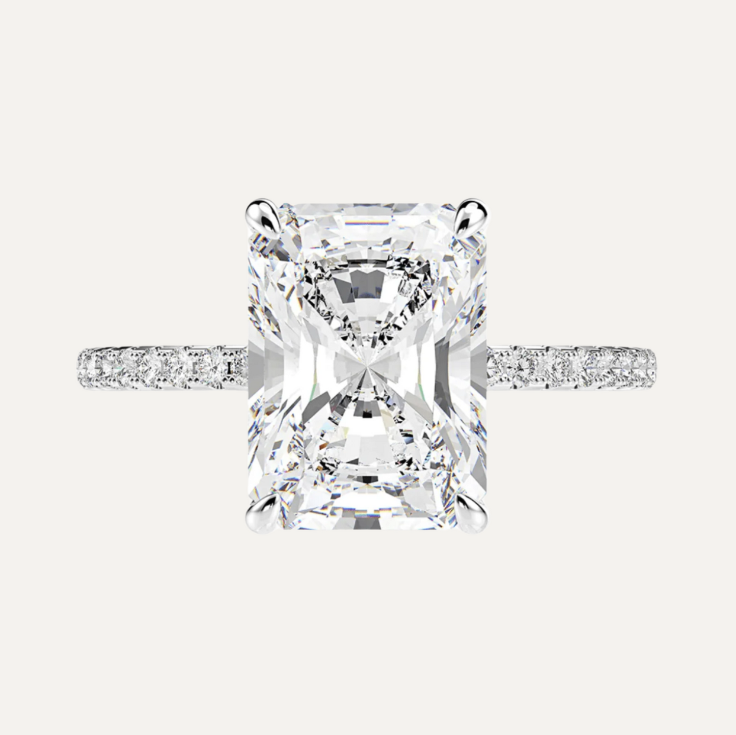 VISTA™ EMERAUDE EMERALD CUT RING