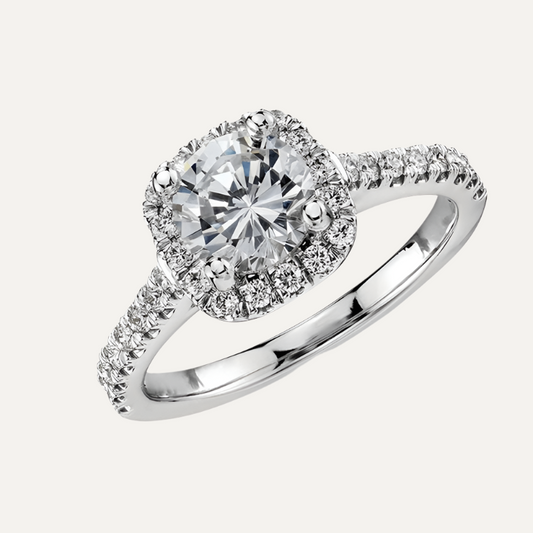 VISTA™ AMELIA CUSHION CUT RING