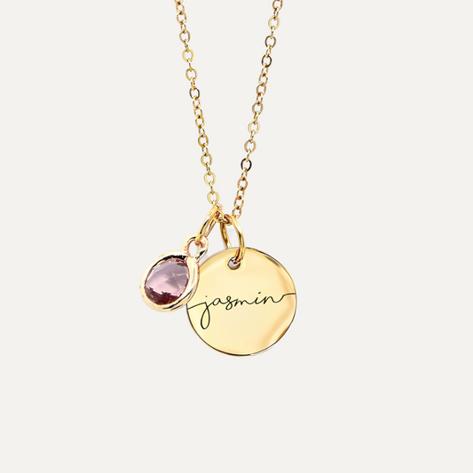 VISTA™ BIRTHSTONE NAME NECKLACE