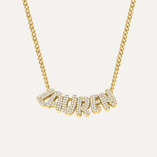 VISTA™ CRYSTAL NAME NECKLACE