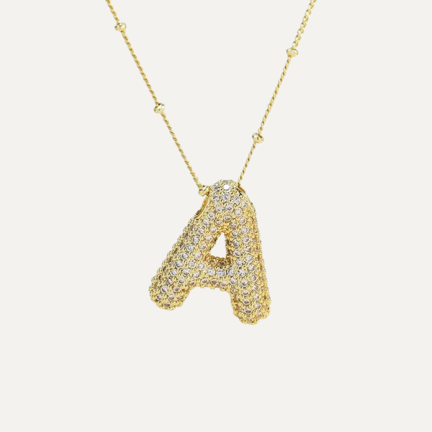 VISTA™ INITIAL BUBBLE NECKLACE