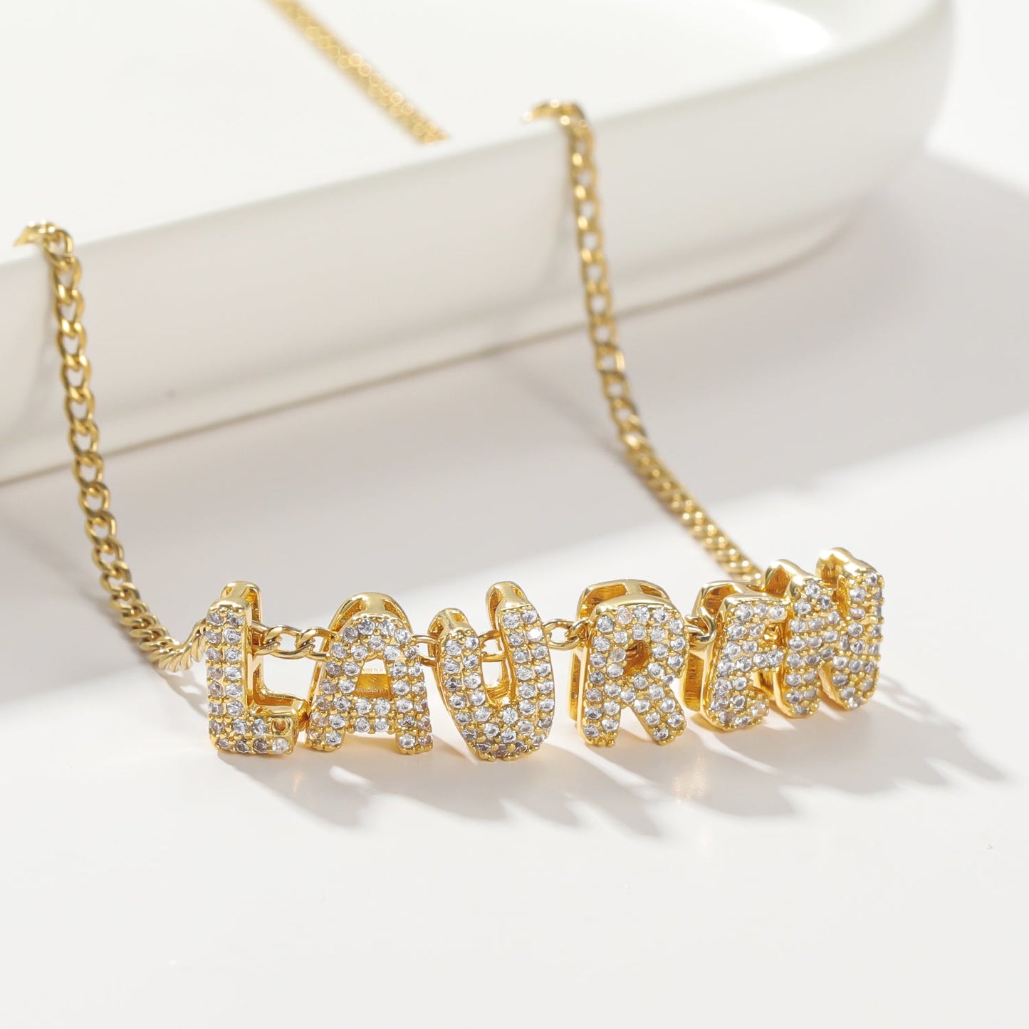 VISTA™ CRYSTAL NAME NECKLACE