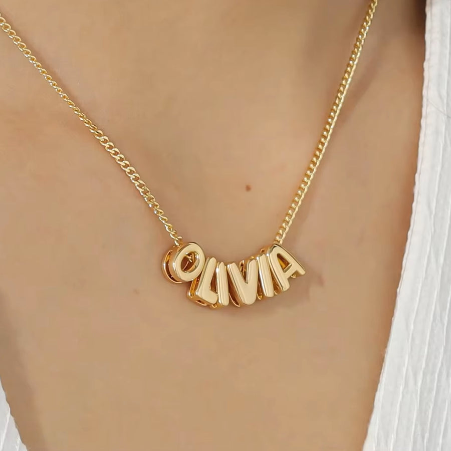 VISTA™ NAME BUBBLE NECKLACE